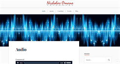 Desktop Screenshot of nickomana.com