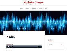 Tablet Screenshot of nickomana.com